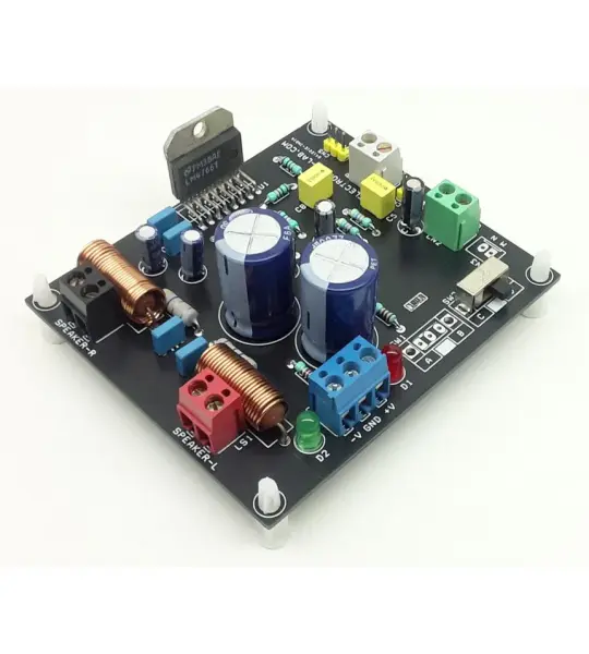 Dual 40W Audio Power Amplifier with Mute